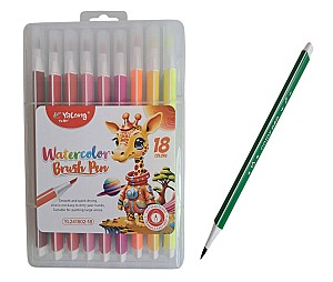 Set carioci Yalong 201802-18YL, 18 culori