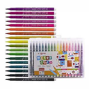 Set carioci Yalong 201816-36YL, 36 culori