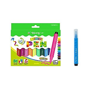 Set carioci Yalong 875087-12YL, 12 culori