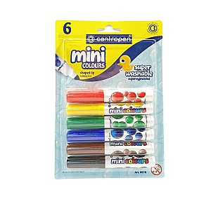 Set carioci mini Centropen 6 culori 8070