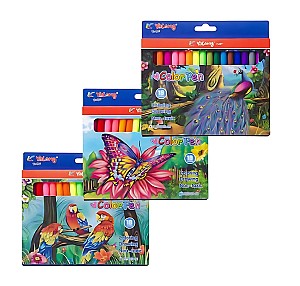 Set carioci 8787018-18, 18 culori