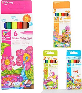 Set carioci 18036-6YL, 6 culori