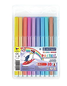 Set carioci Pastel 7550, 10 culori