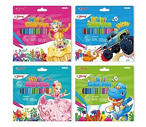 Set carioci Yalong 201822-12YL, 12 culori