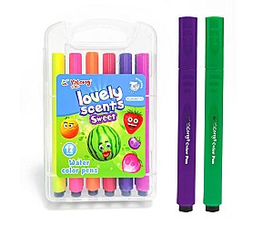 Set carioci Yalong 201827-12YL, 12 culori