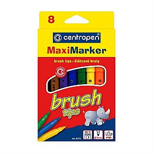 Set carioci Centropen 8 culori 8773 Brush