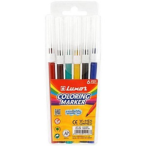 Set carioci Luxor 6101, 6 culori