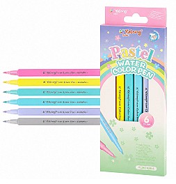 Set carioci  6 cul. Yalong Pastel 201828-6YL