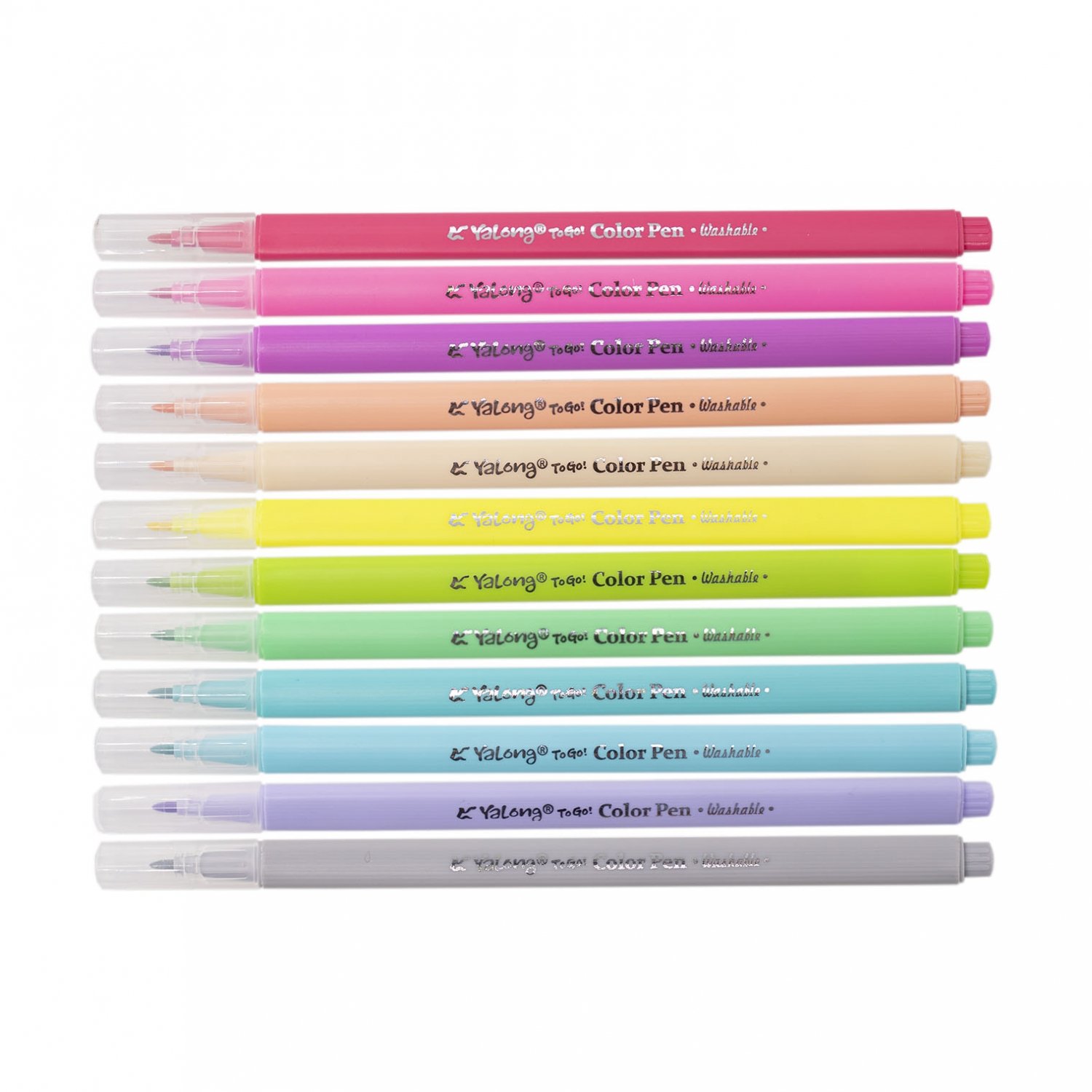 Set carioci 12 cul. Yalong 231828-12YL pastel