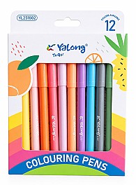 Set carioci 12 cul. Yalong 231802-12YL pastel