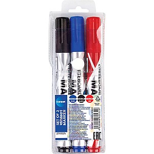 Set markere Whiteboard Centrum 80532, 2-5 mm, 3 culori