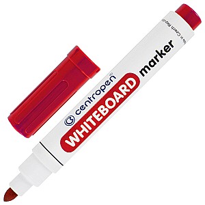 Marker Whiteboard Centropen 8559, 2,5mm, rosu