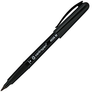 Marker CD-PEN Centropen 4606, 1 mm, negru