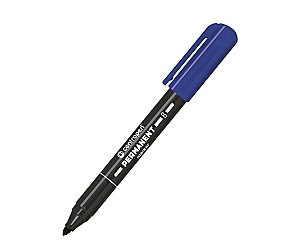 Marker permanent Centropen 2836, 2mm, albastru