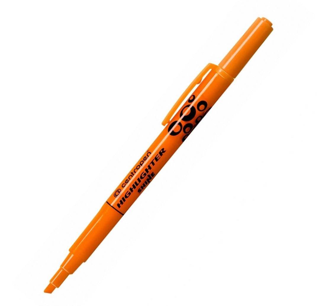 Маркер текстовой Centropen 8732, 1-4 мм, оранжевый