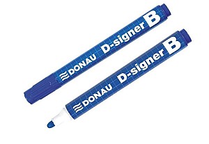 Marker Whiteboard Donau 7372001-10PL, 2-3mm, albastru