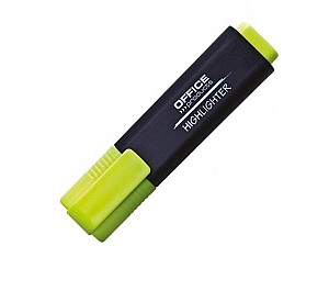 Marker text Office Products 17055211-06, 1-5 mm, galben