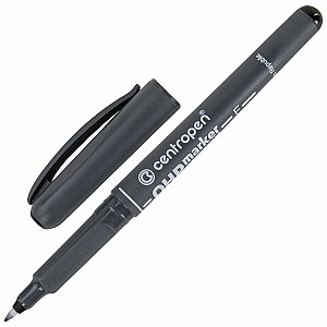 Marker permanent OHP Centropen 2636, 1,2mm, negru