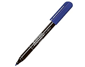 Marker permanent Centropen 2846, 1mm, albastru