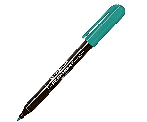 Marker permanent Centropen 2846, 1mm, verde