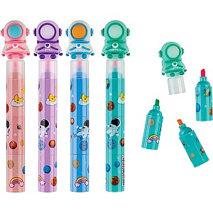 Marker text Centrum 80432 Spaceman 3 in 1, 1-5 mm, asortat