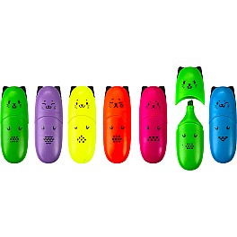 Marker text Centrum Mini Cat Neon 89708 Mini, 1-5 mm, asortat