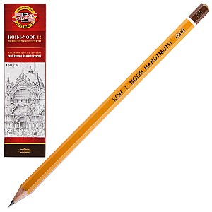 Creion simplu Koh-I-Noor 1500, 3B, hexagonal