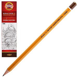 Creion simplu Koh-I-Noor 1500, 3H, hexagonal