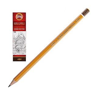 Creion simplu Koh-I-Noor 1500, 8H, hexagonal