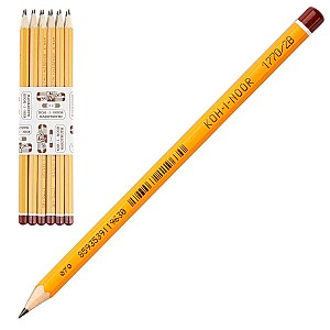 Creion simplu Koh-I-Noor 1770, 2B, hexagonal