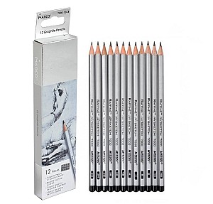 Set creioane simple Marco 7000-12 MIX, 12 bucati