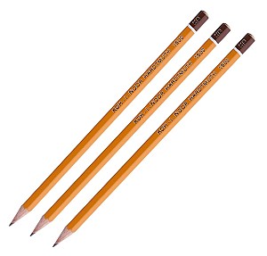 Set creioane simple 1500 HB, hexagonal, 3 bucati