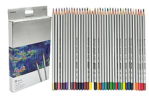 Creioane colorate Raffine-Marco 7100- 36CB, hexagonale, 36 culori