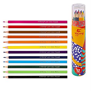 Creioane colorate 10048-12 YL, 12 culori