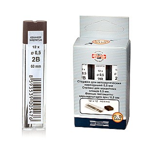 Rezerva creion mecanic Koh-I-Noor 4152 HB, 0,5mm, 12 bucati