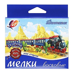 Creioane pe baza de ulei LUCI 24 culori Fantezie