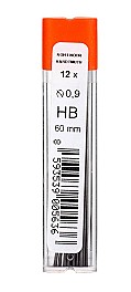 Грифели для карандашей 0.9 мм НВ Koh-I-Noor 4172 (12 шт.)