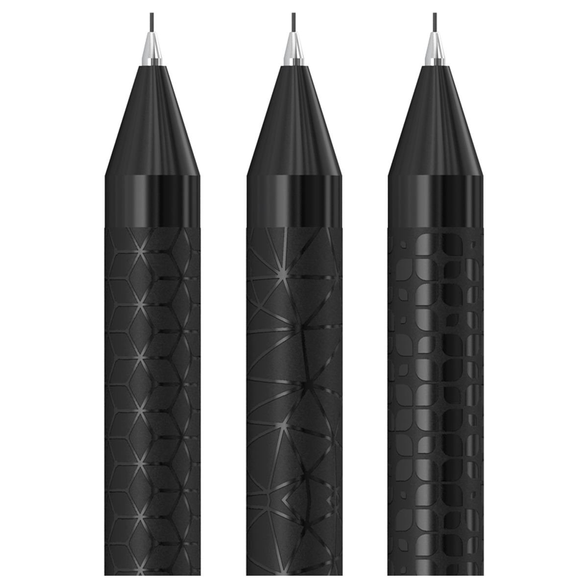 Creion mecanic cu radiera 0.5 mm Berlingo Doubleblack BSk12130 negru
