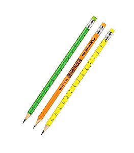 Creion simplu Centrum 88006 HB, rotund, cu radiera