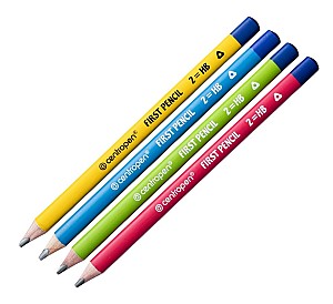 Creion simplu Centropen 9512/01 JUMBO HB triunghiular, asortat