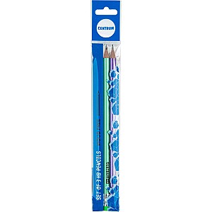 Set creioane simple Centrum 89005 HB, rotunde, 3 bucati