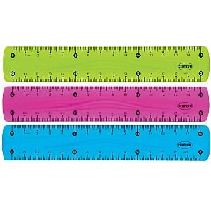 Rigla din plastic SOFT 86638, 15 cm, flexibila