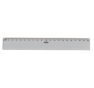 Rigla din plastic 80726, 20 cm