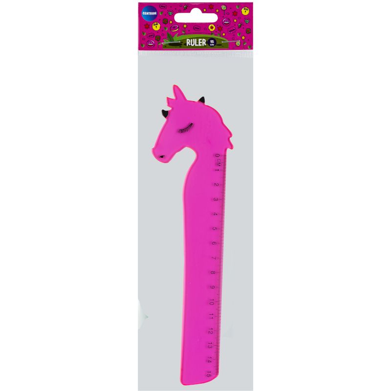 Rigla  15 cm plastic Centrum Animals 80271