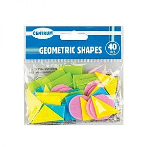 Set figuri geometrice 88986, 40 buc