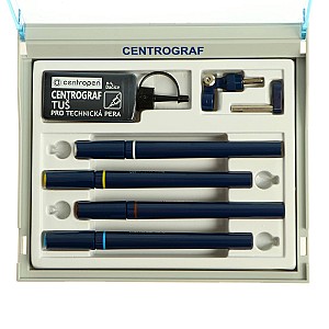 Set rapidographe Centropen 4 buc 9070/4