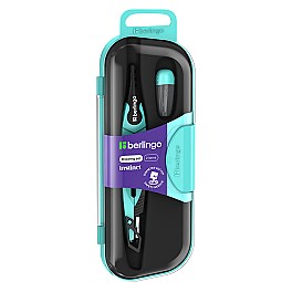 Compas metalic Berlingo Instinct DS00002b, cu mine, minta, in cutie din plastic