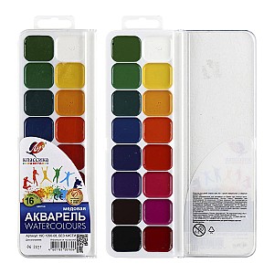 Acuarela Klassika, 16 culori
