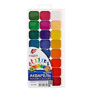 Acuarela Klassika, 24 culori