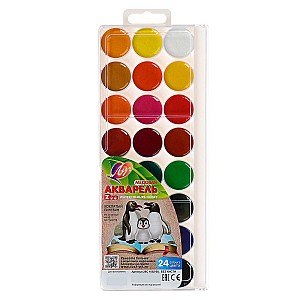 Acuarela ZOO Luci, 24 culori